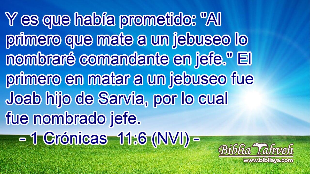  Y es que había prometido: 