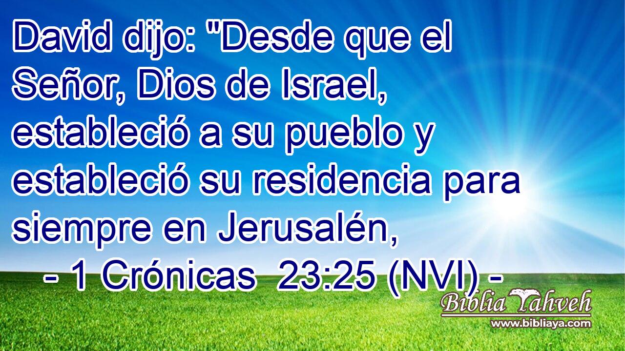  David dijo: 