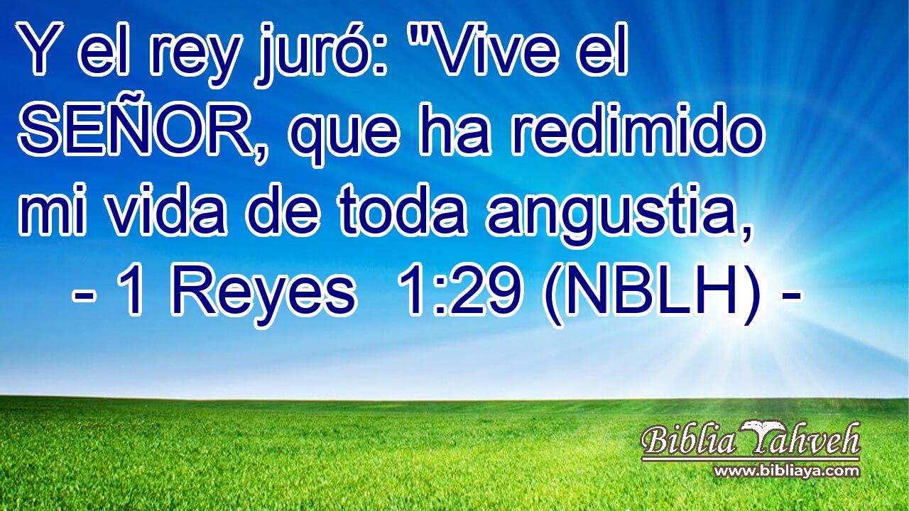  Y el rey juró: 