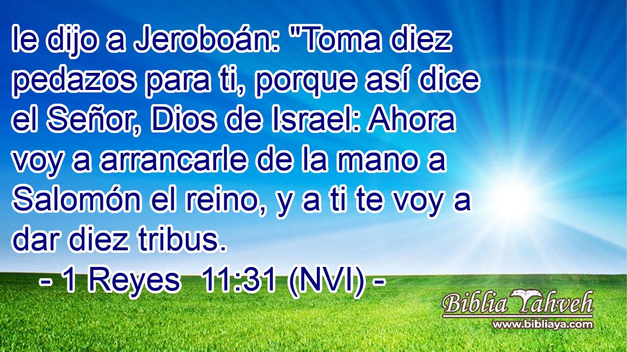  le dijo a Jeroboán: 