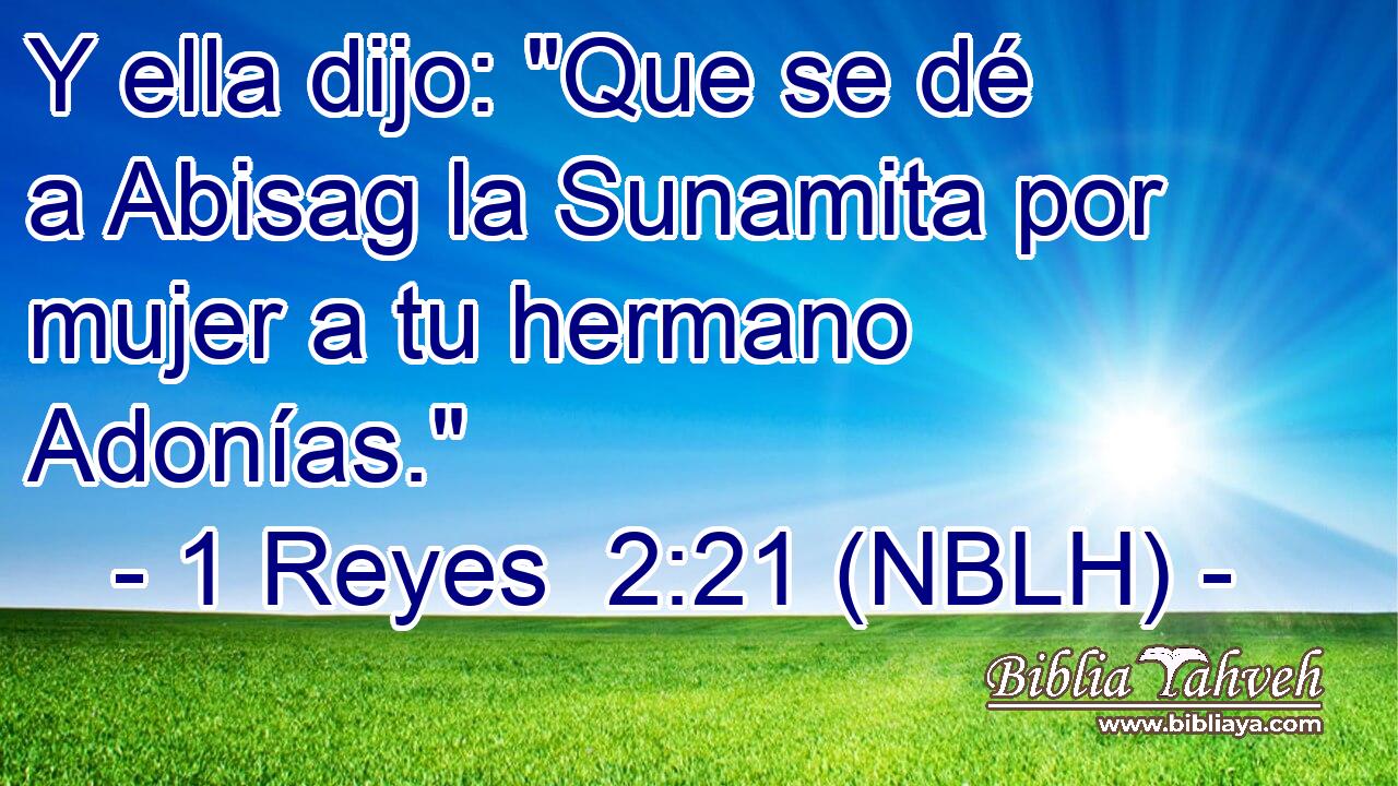  Y ella dijo: 