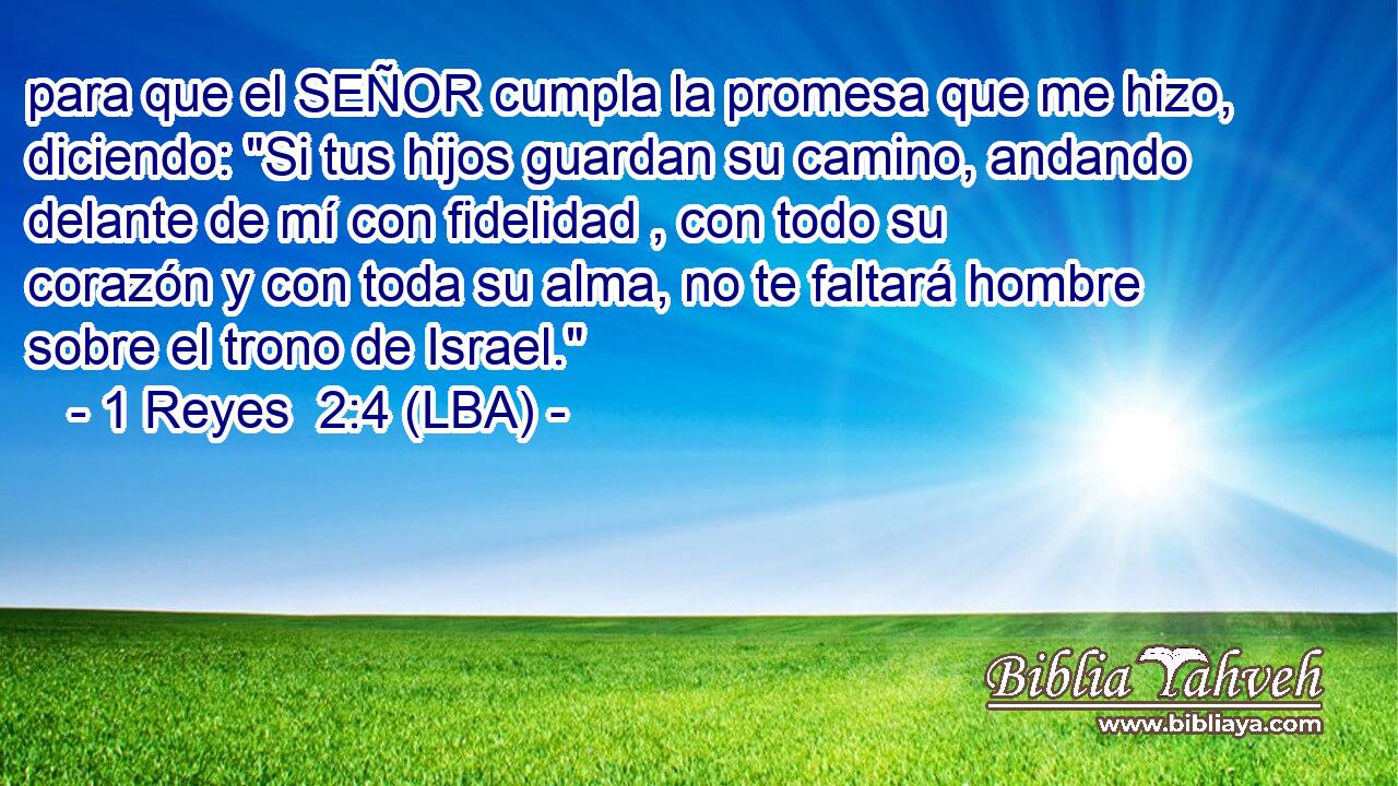 para que el SEÑOR cumpla la promesa que me hizo, diciendo: 