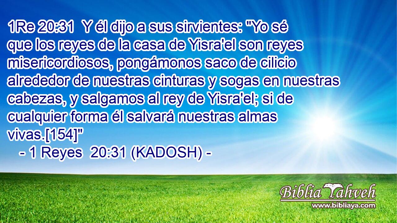  Y él dijo a sus sirvientes: 