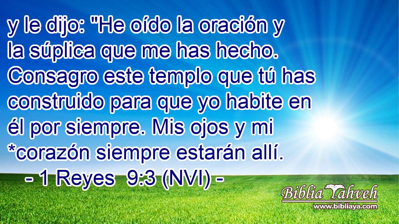  y le dijo: 