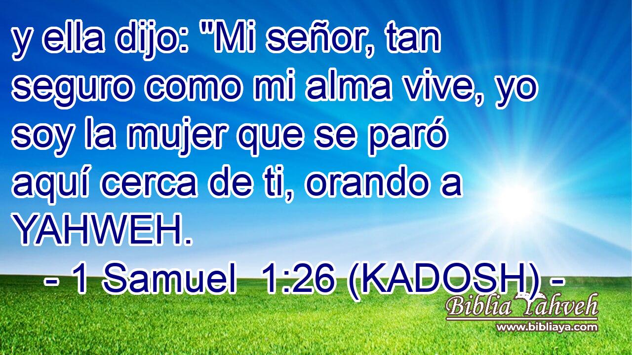  y ella dijo: 