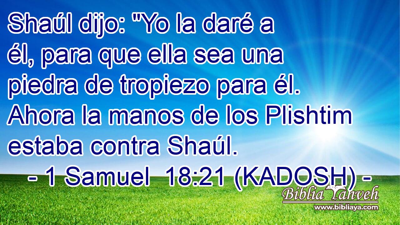  Shaúl dijo: 