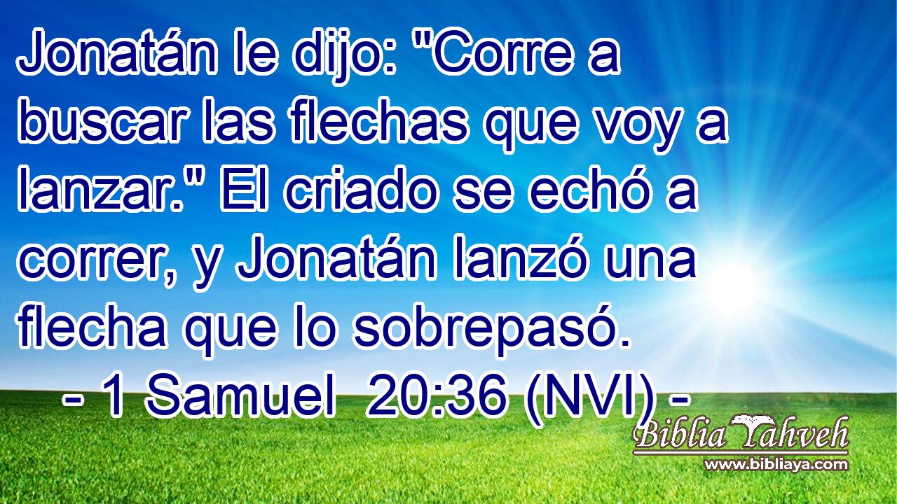  Jonatán le dijo: 