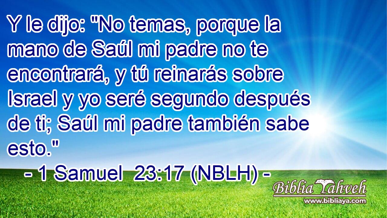  Y le dijo: 