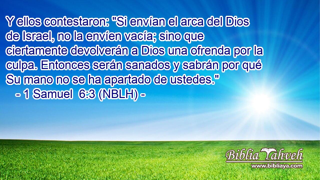  Y ellos contestaron: 