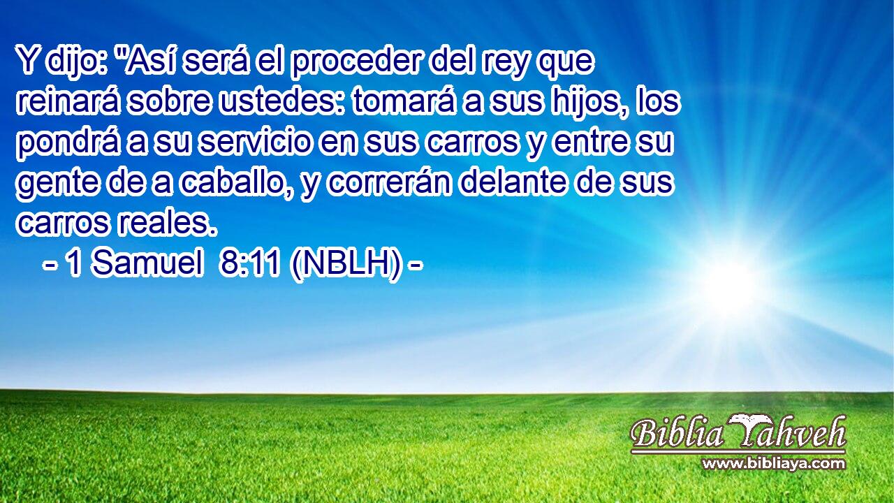  Y dijo: 