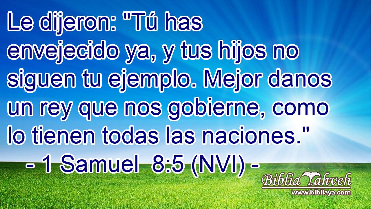  Le dijeron: 