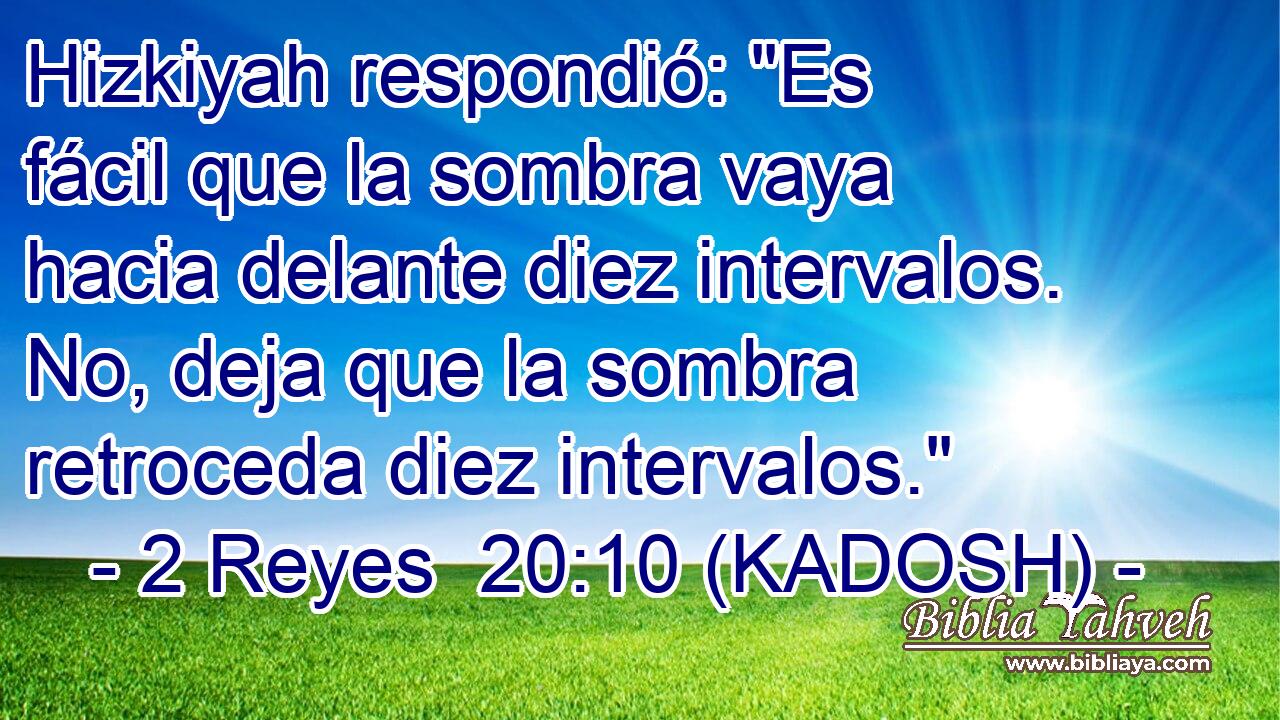  Hizkiyah respondió: 