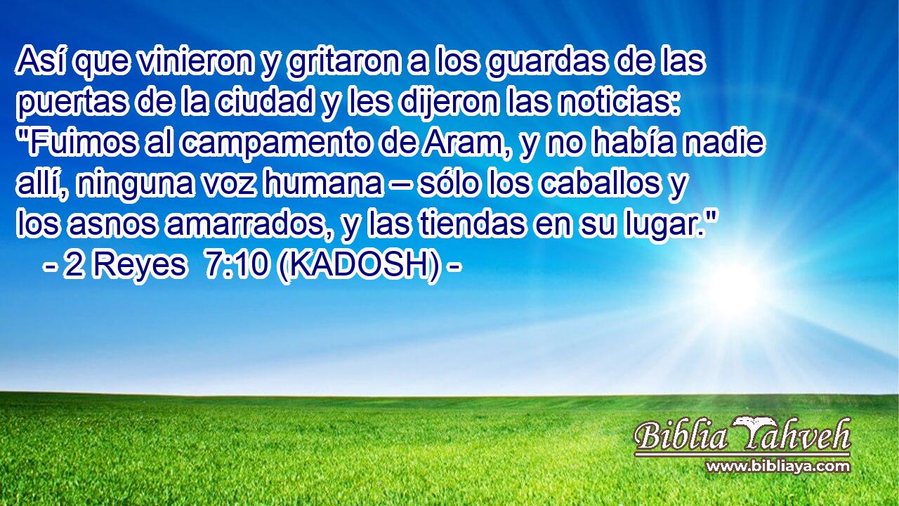  Así que vinieron y gritaron a los guardas de las puertas de la ciudad y les dijeron las noticias: 