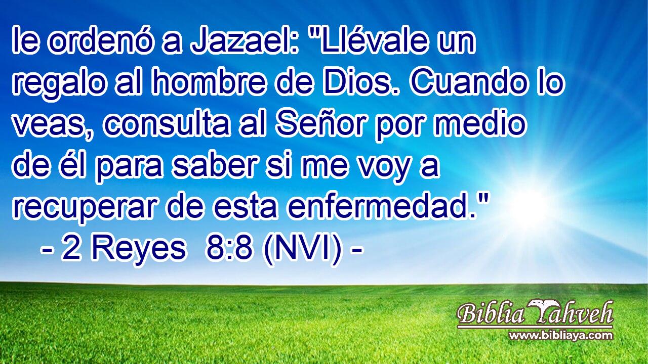  le ordenó a Jazael: 
