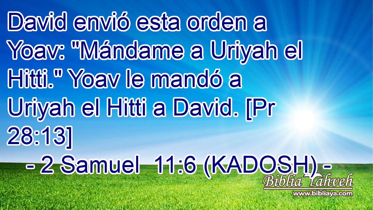  David envió esta orden a Yoav: 