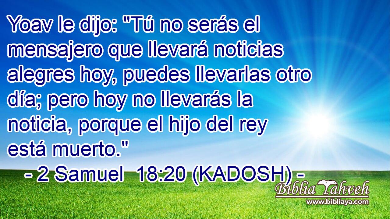  Yoav le dijo: 