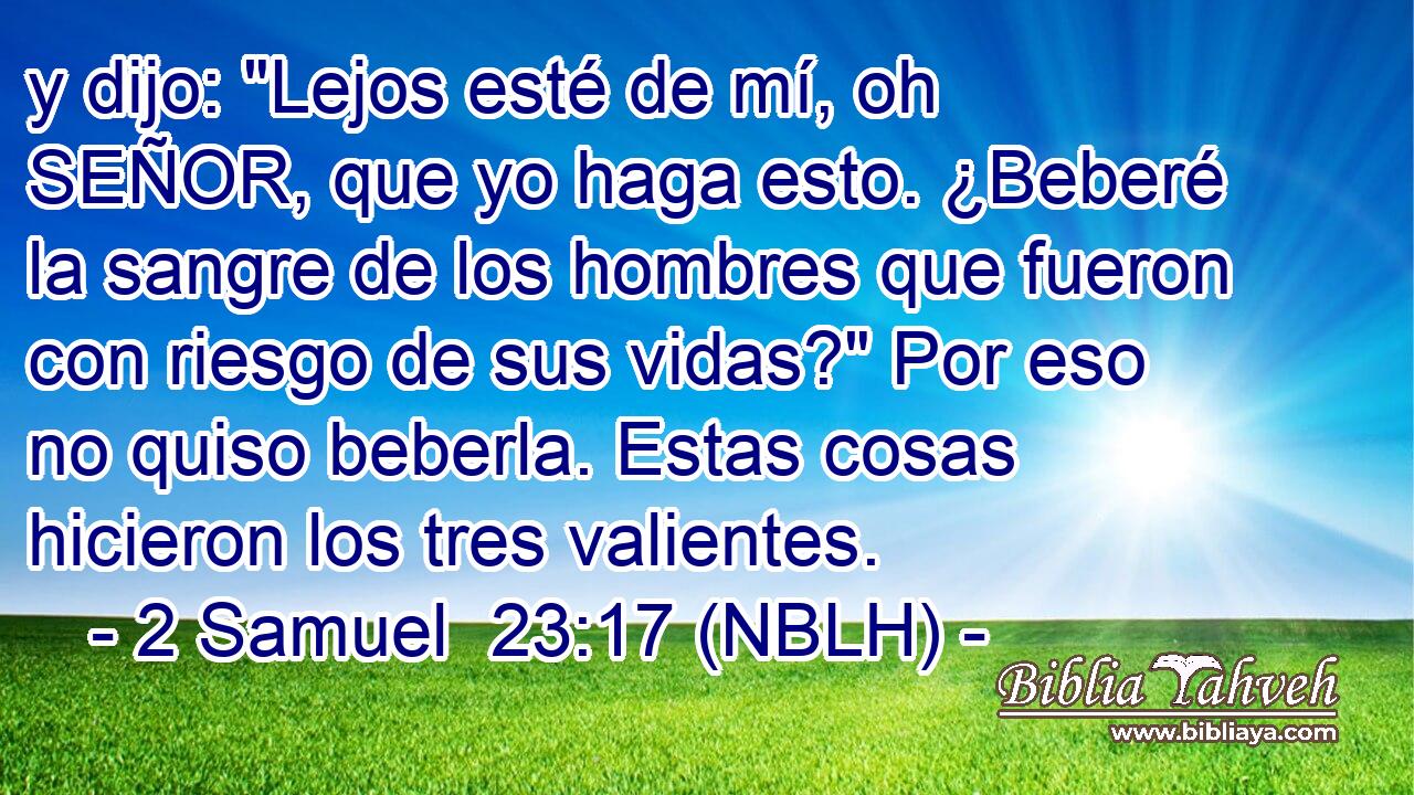  y dijo: 