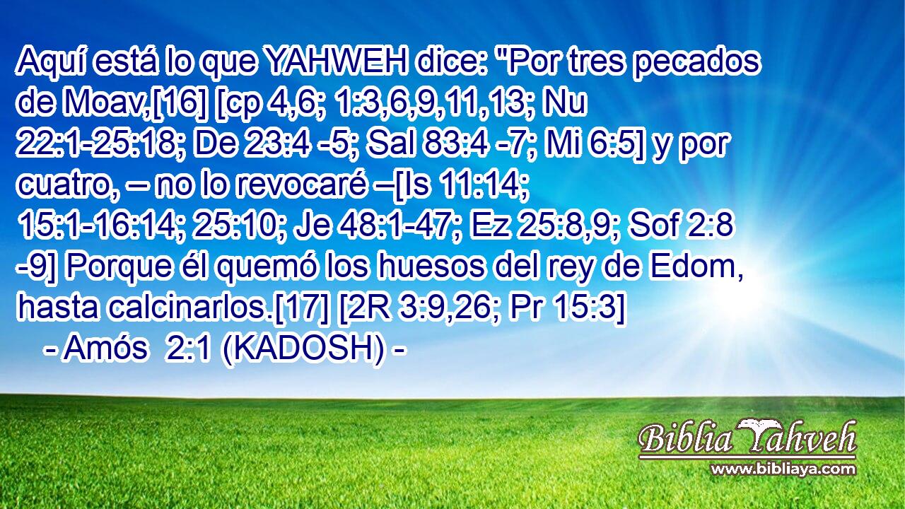  Aquí está lo que YAHWEH dice: 