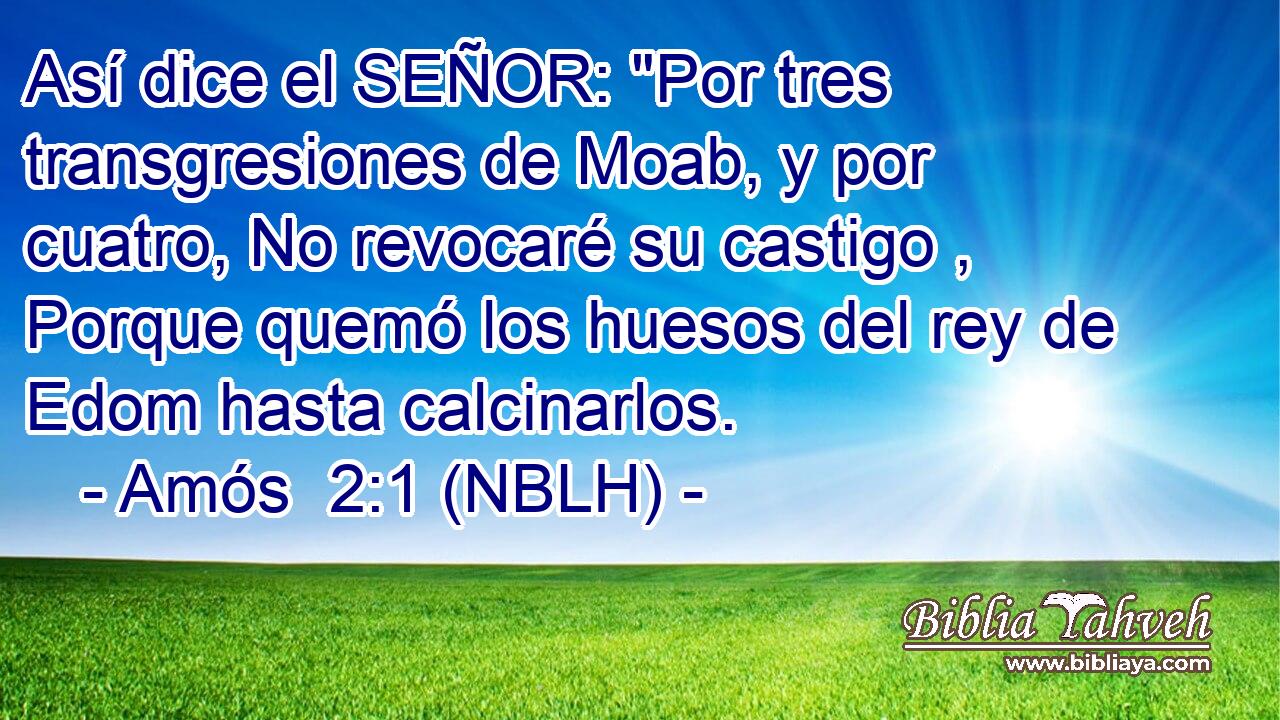  Así dice el SEÑOR: 