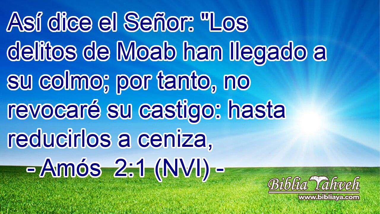  Así dice el Señor: 