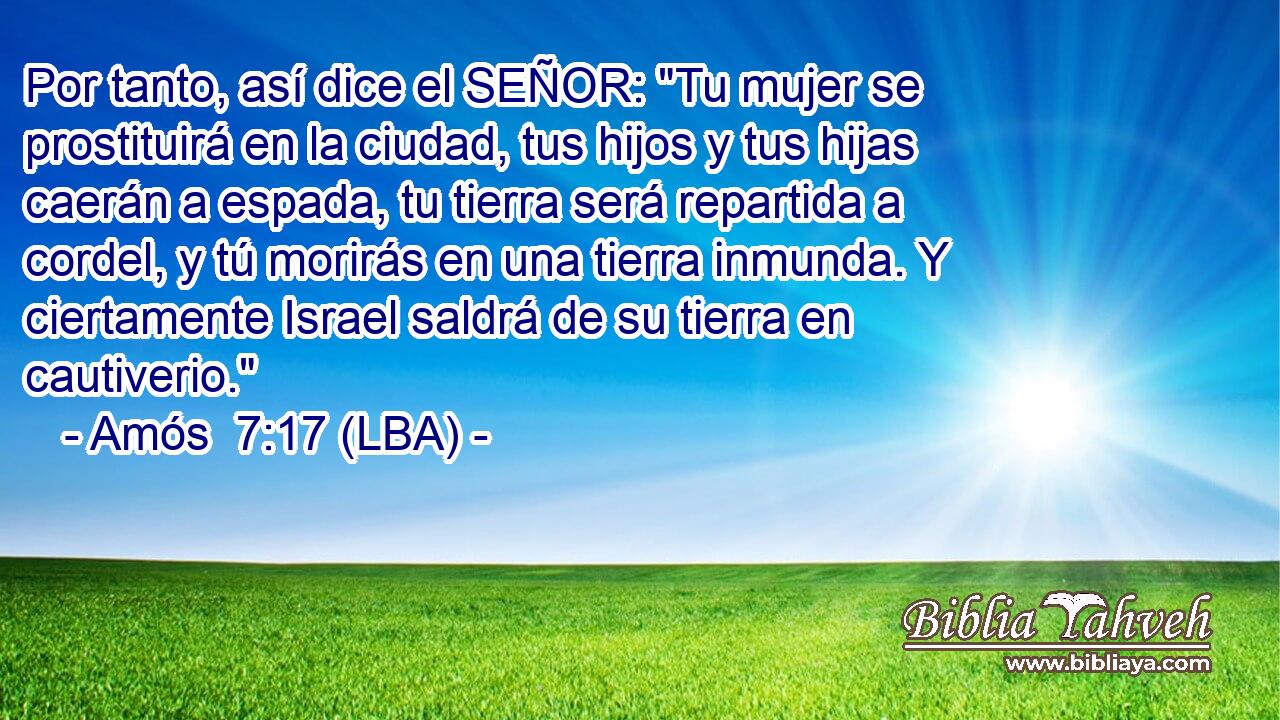 Por tanto, así dice el SEÑOR: 