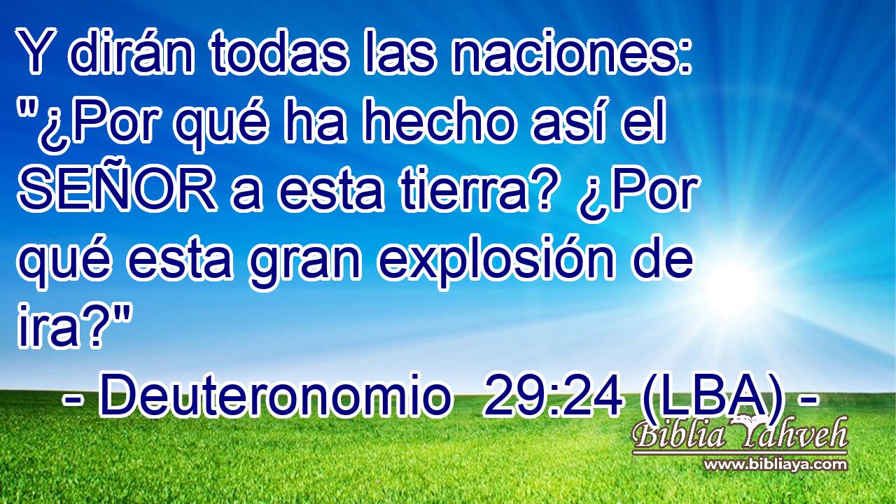 Y dirán todas las naciones: 