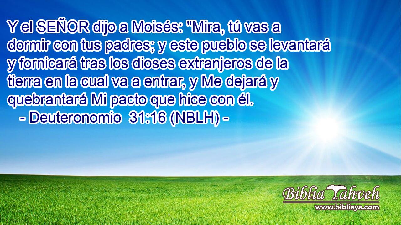  Y el SEÑOR dijo a Moisés: 