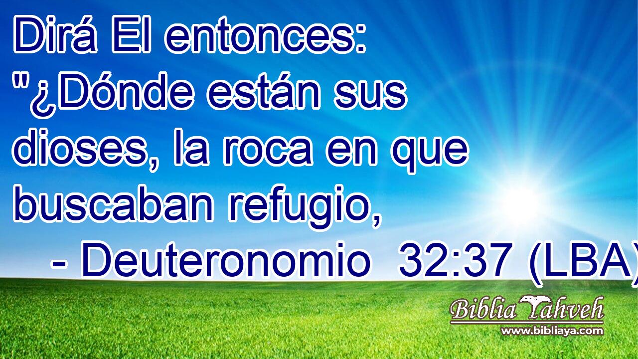 Dirá El entonces: 