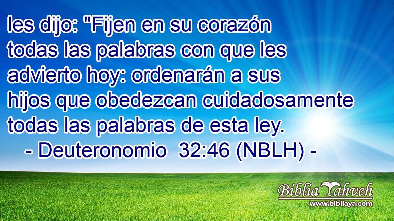  les dijo: 