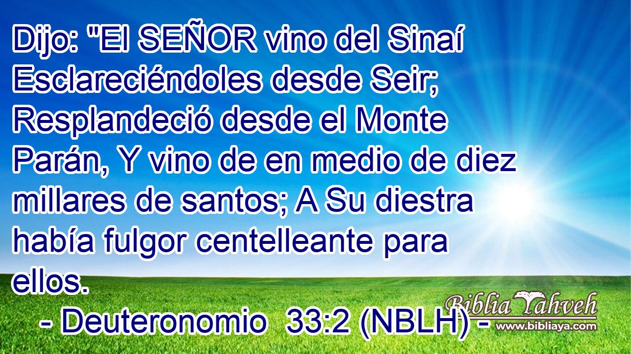  Dijo: 