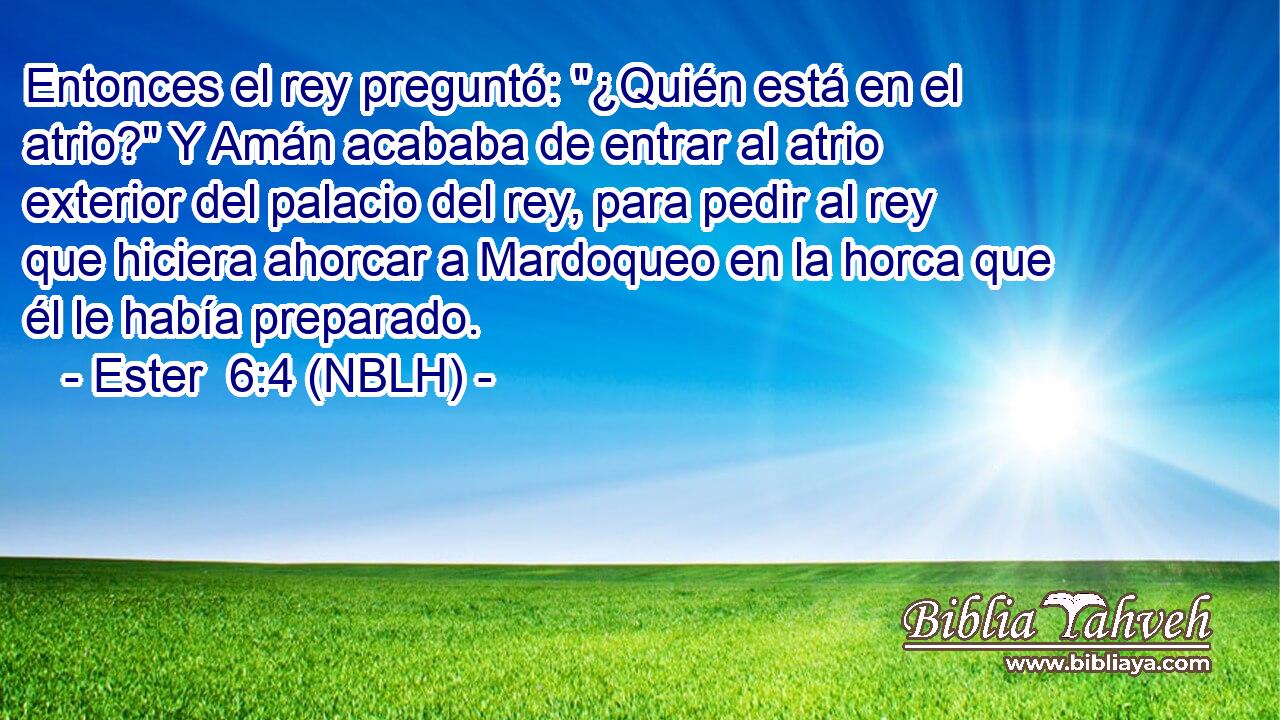  Entonces el rey preguntó: 