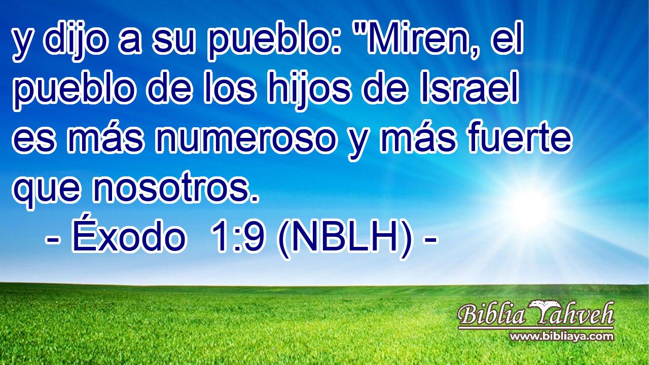  y dijo a su pueblo: 