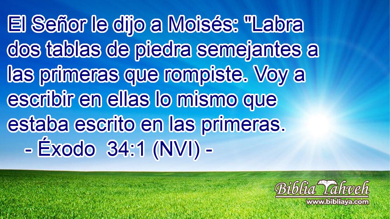 El Señor le dijo a Moisés: 