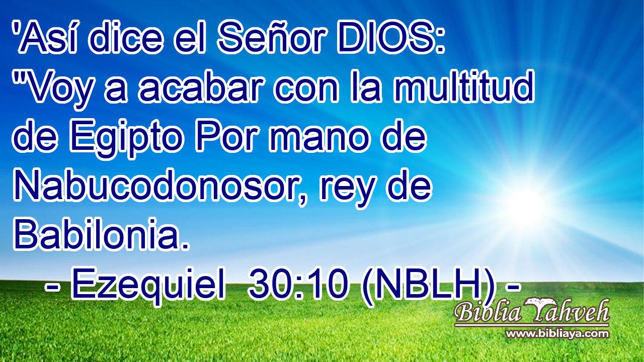  'Así dice el Señor DIOS: 