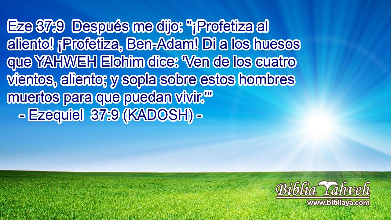  Después me dijo: 