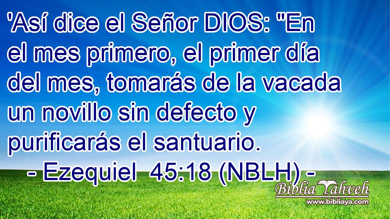  'Así dice el Señor DIOS: 