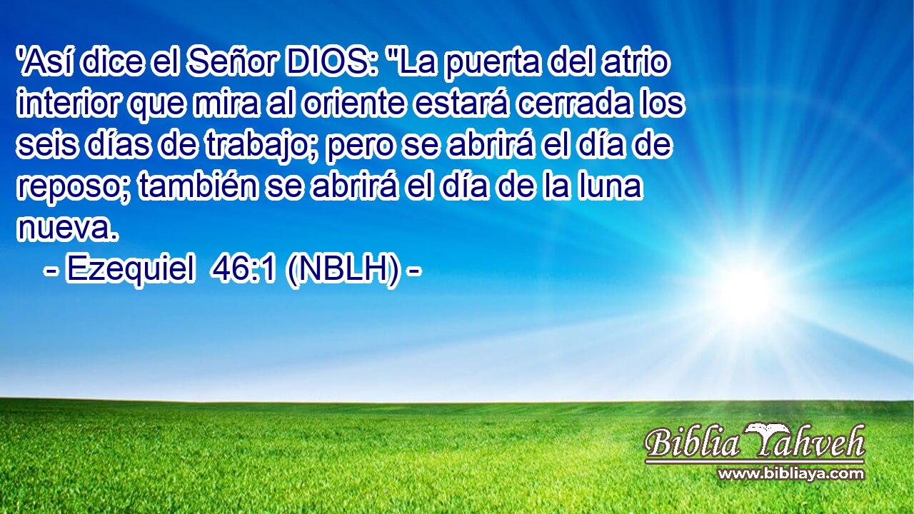  'Así dice el Señor DIOS: 