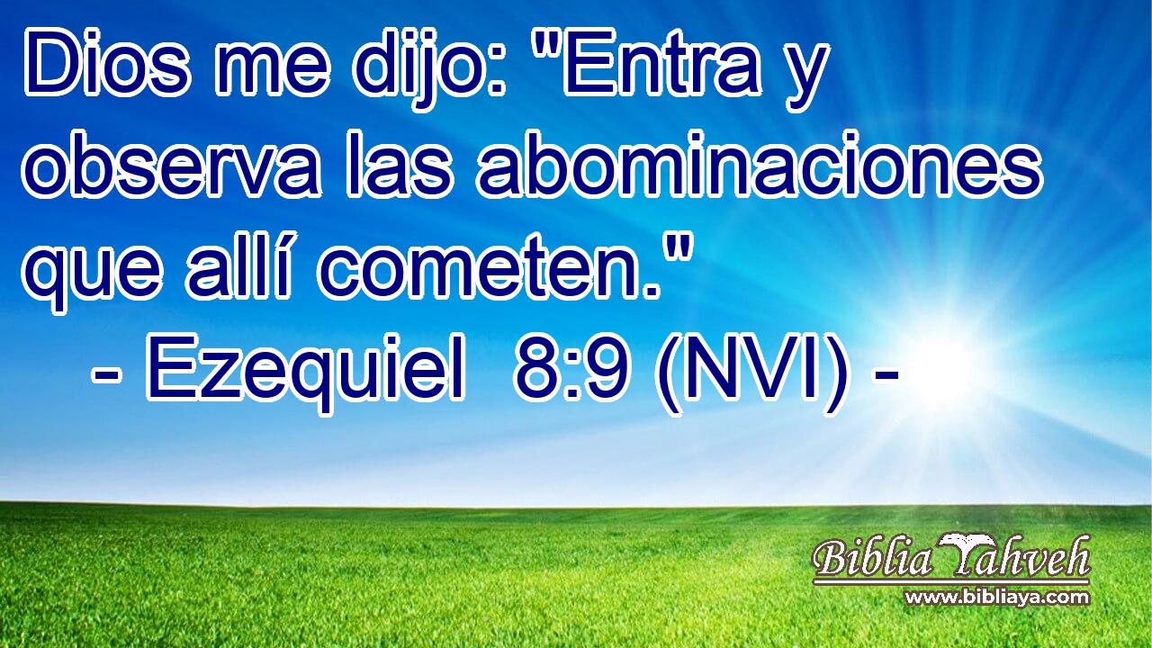  Dios me dijo: 