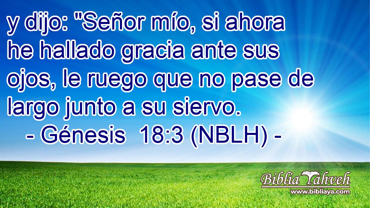  y dijo: 