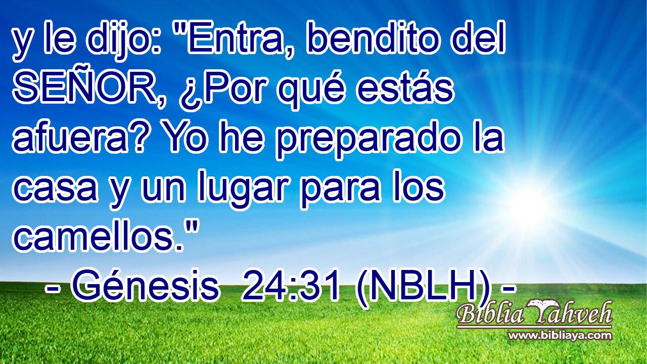  y le dijo: 