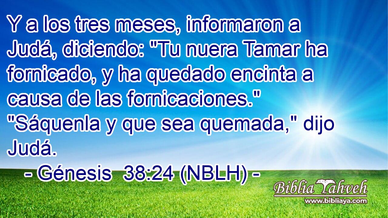  Y a los tres meses, informaron a Judá, diciendo: 