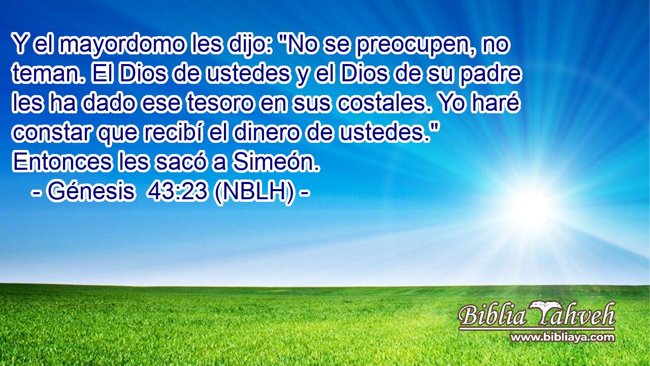  Y el mayordomo les dijo: 