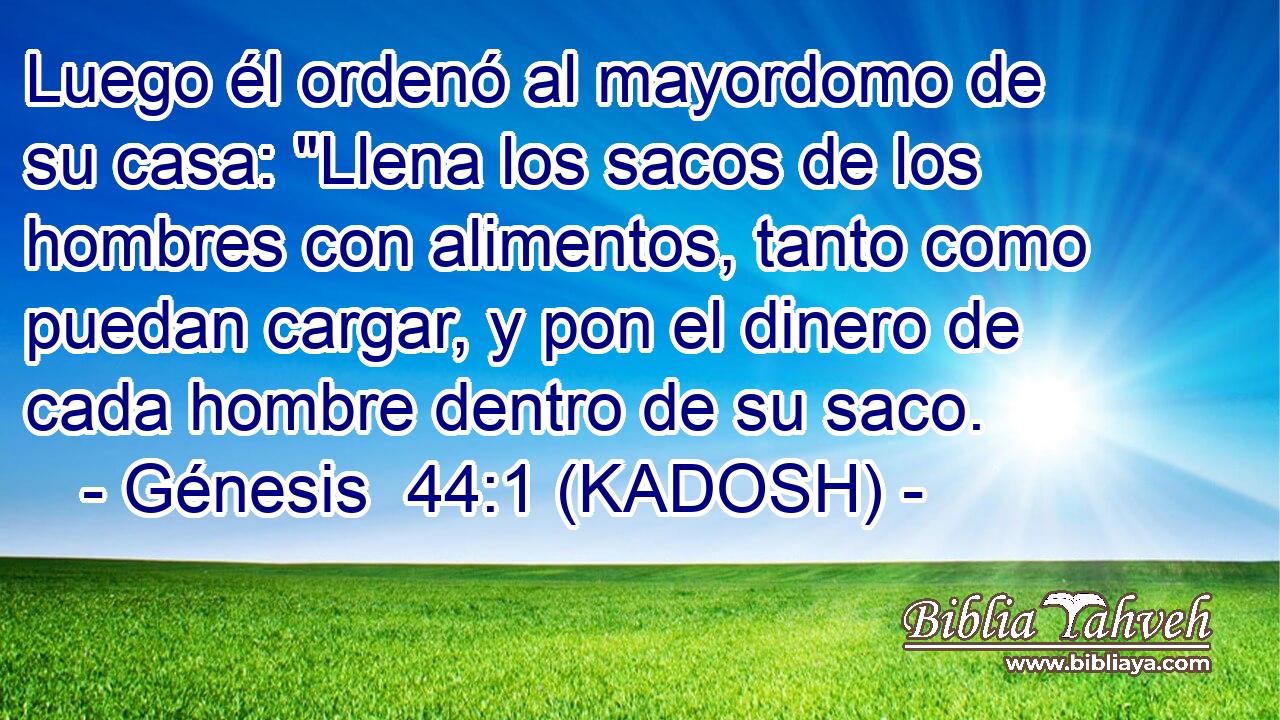  Luego él ordenó al mayordomo de su casa: 