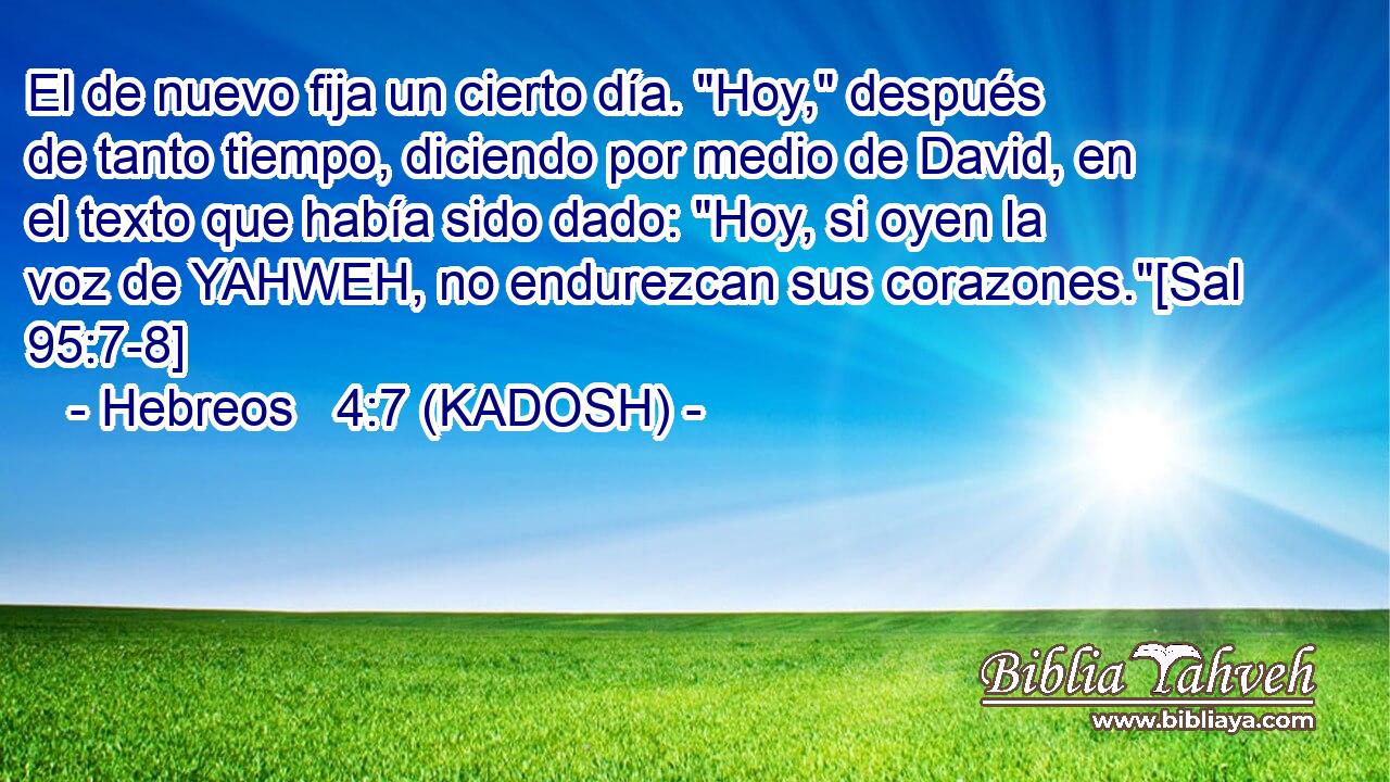  El de nuevo fija un cierto día. 