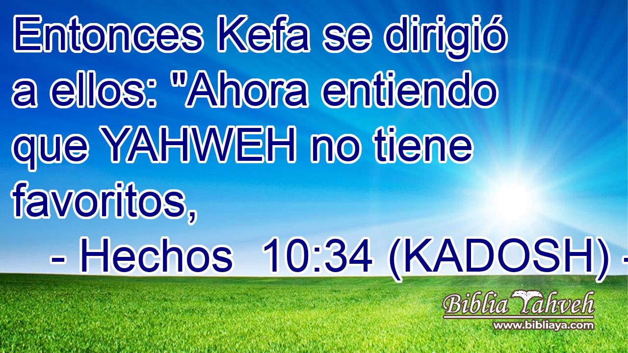  Entonces Kefa se dirigió a ellos: 
