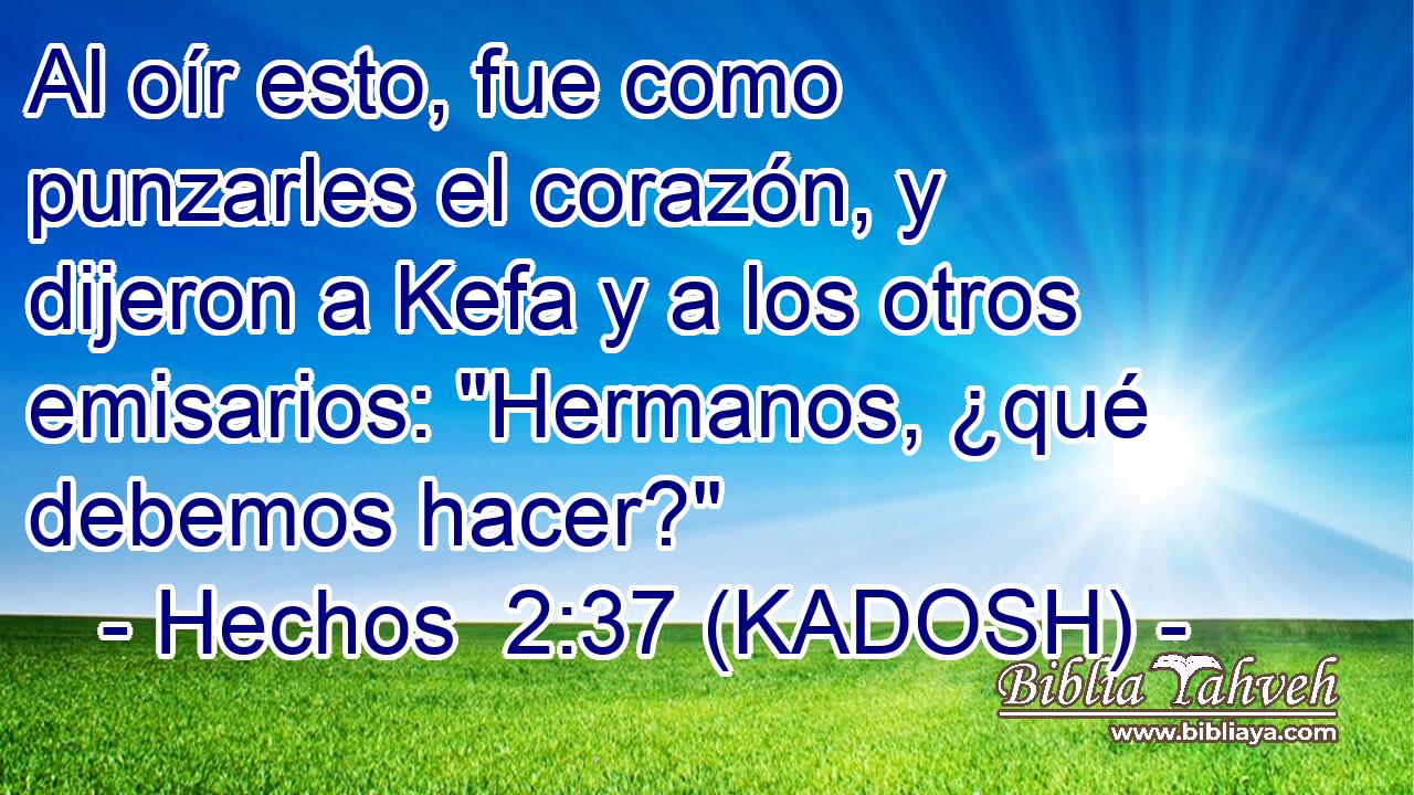  Al oír esto, fue como punzarles el corazón, y dijeron a Kefa y a los otros emisarios: 