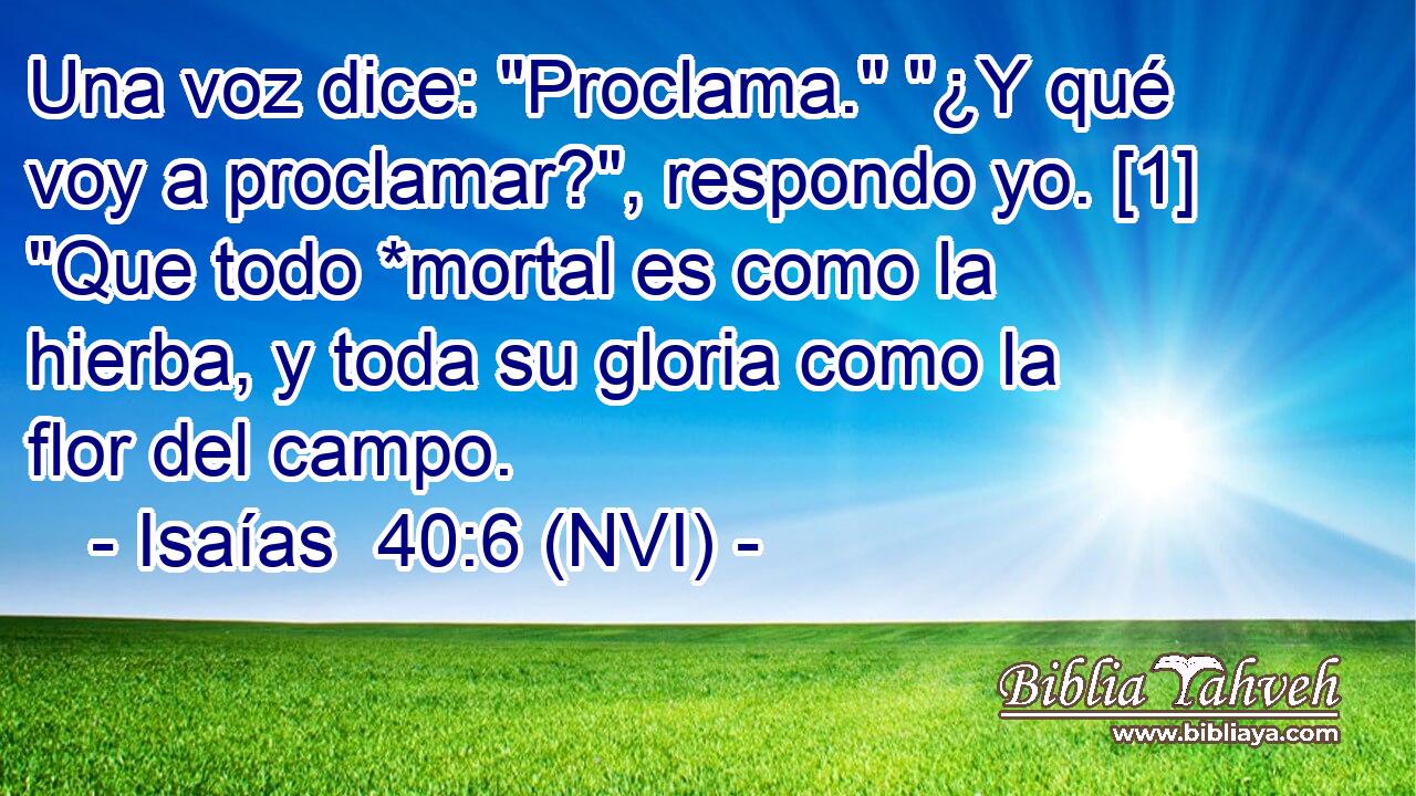  Una voz dice: 