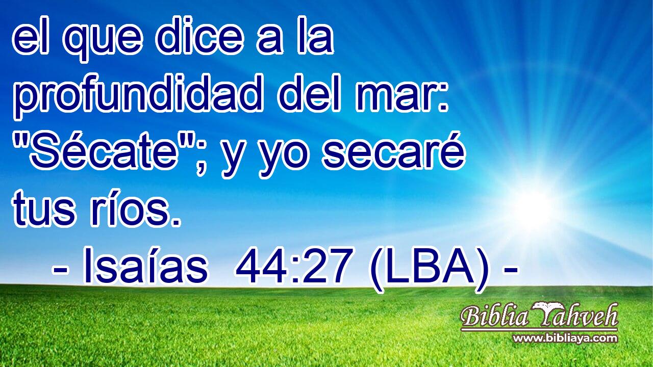 el que dice a la profundidad del mar: 