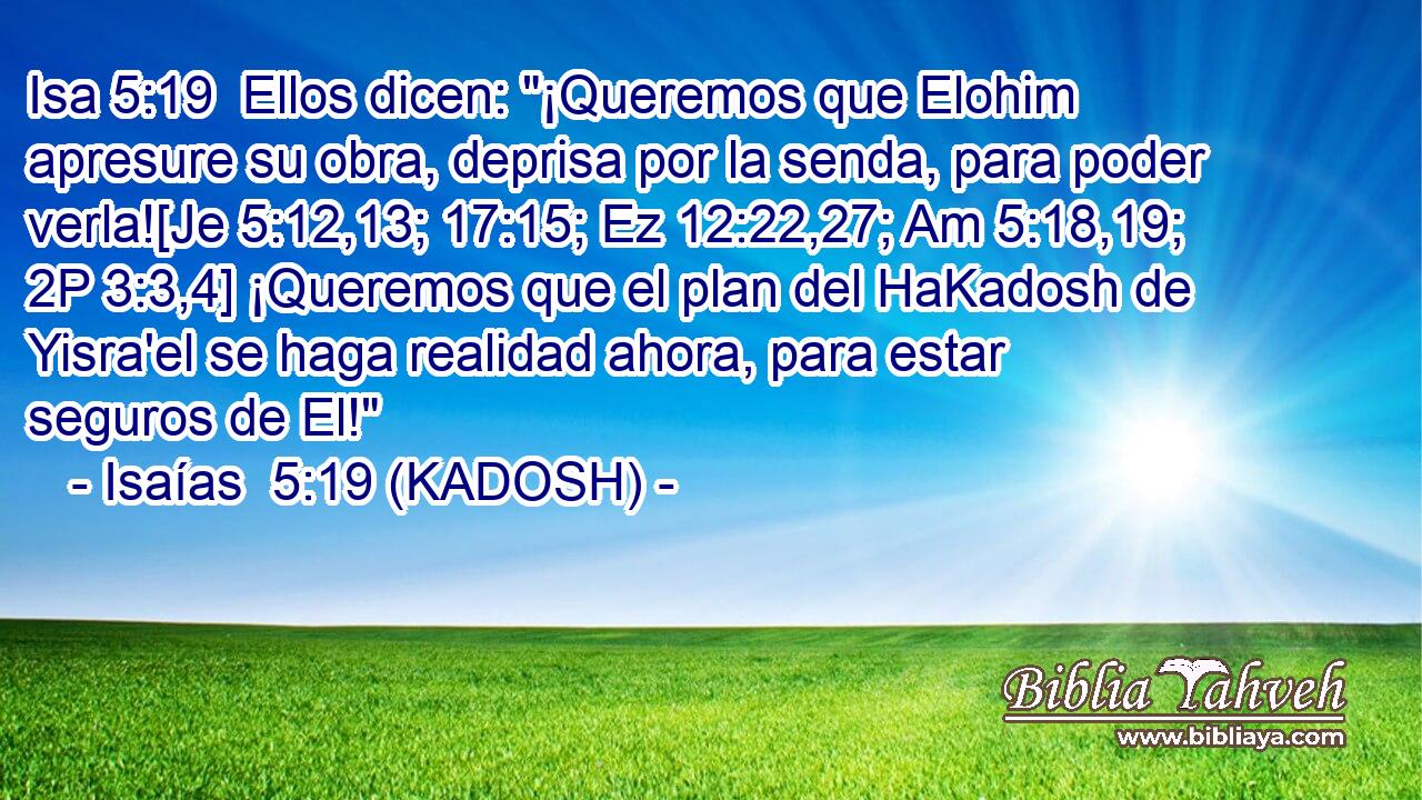  Ellos dicen: 