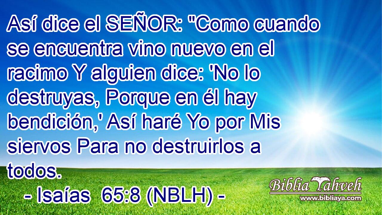  Así dice el SEÑOR: 